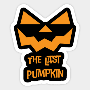 The Last Pumpkin Sticker